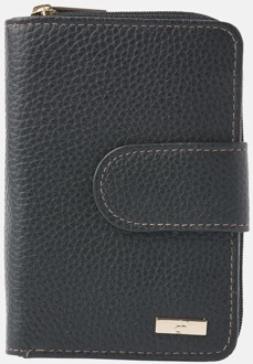 dR Amsterdam Damesportemonnee - Mint - Black