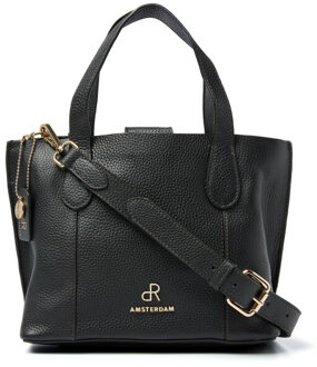dR Amsterdam Hand / schoudertas Zwart - One size