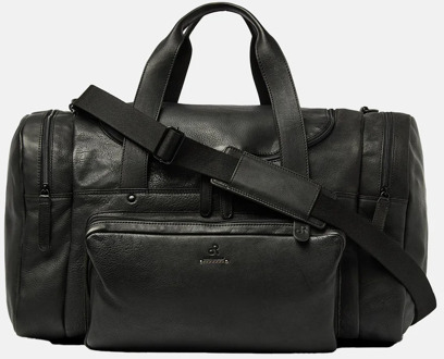 dR Amsterdam Heritage Weekender 933696 black Weekendtas Zwart - H 27 x B 50 x D 30