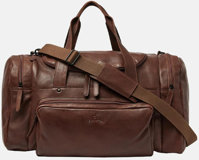 dR Amsterdam Heritage Weekender 933696 brown Weekendtas Bruin - H 27 x B 50 x D 30