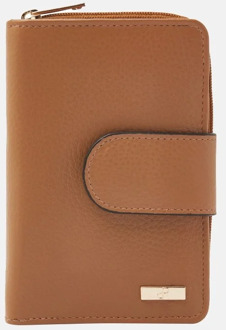 dR Amsterdam portemonnee camel Bruin