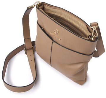 dR Amsterdam Schoudertas Bruin - One size