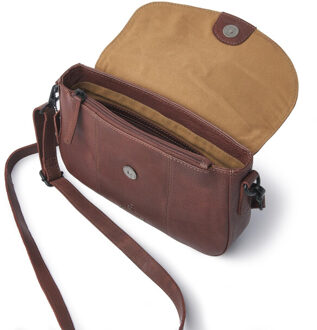 dR Amsterdam Schoudertas Bruin - One size