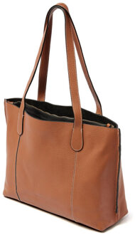 dR Amsterdam Schoudertas Bruin - One size