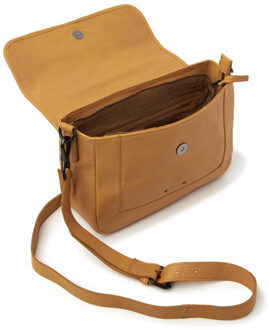 dR Amsterdam Schoudertas Geel - One size