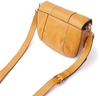 dR Amsterdam Schoudertas Geel - One size