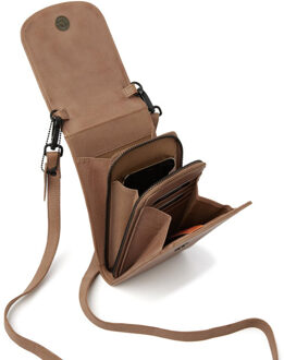 dR Amsterdam Schoudertas / portemonnee Bruin - One size