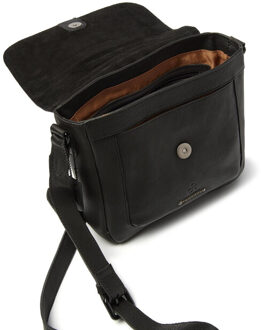 dR Amsterdam Schoudertas Zwart - One size