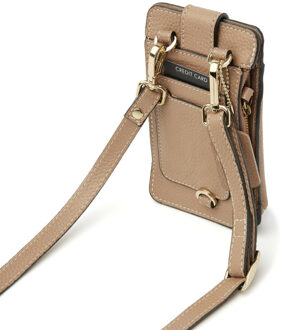 dR Amsterdam Telefoontas Bruin - One size