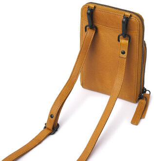 dR Amsterdam Telefoontas Geel - One size