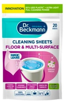Dr. Beckmann Reiniging Dr. Beckmann Cleaning Sheets Floor & Multi-Surface Spring Fresh 20 st