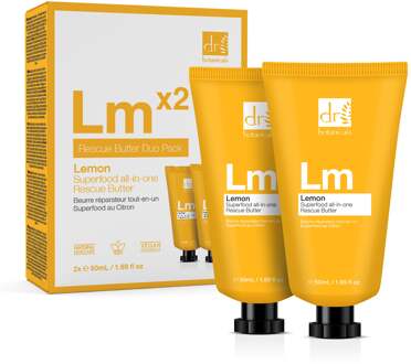 Dr Botanicals Citroen Superfood Alles-in-één Redder Boter Duo Pack 100ml - One Size