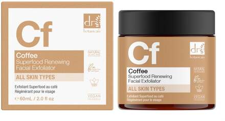 Dr Botanicals Koffie Superfood Vernieuwende Gezichts Exfoliant 60ml