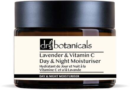 Dr Botanicals Lavendel & Vitamine C Dag- en Nachtcrème 50 ml x 2 Duo Pack - maat