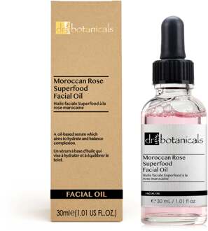 Dr Botanicals Marokkaanse Rozen Superfood Gezichtsolie 30ml - One Size
