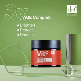 Dr Botanicals Vitamine C 1% & Vitamine E Verhelderende Duo Hydratant 60ml