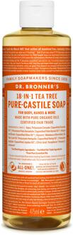 Dr. Bronner's Gel Tea Tree 18-in-1 Pure-Castile Soap