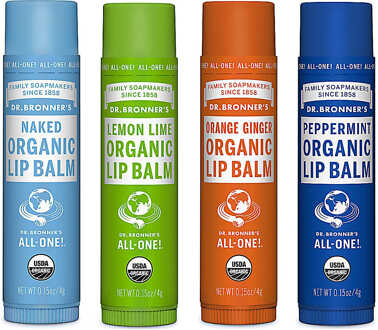 Dr Bronners Dr. Bronner's Orange Ginger Organic Lip Balm Stick 4gr