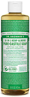 Dr Bronners Liquid Soap - 475 ml Almond
