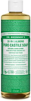 Dr Bronners Liquid Soap - 475 ml Almond