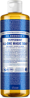 Dr Bronners Liquid Soap - 475 ml Peppermint