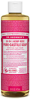 Dr Bronners Liquid Soap - 475 ml Rose