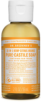 Dr Bronners Liquid Soap - 60 ml Citrus Orange