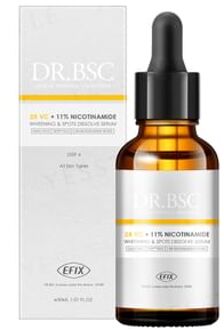 DR.BSC 2X VC + 11% Nicotinamide Whitening & Spots Dissolve Serum 30ml