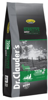 Dr. Clauder's Adult Sensitive met lam en rijst hondenvoer 12,5 kg