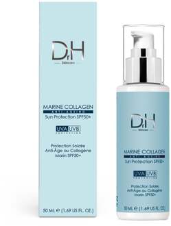 Dr H Anti-Aging Marine Collageen Zonnebescherming SPF 50 50ml x 2 Duo Pack - maat
