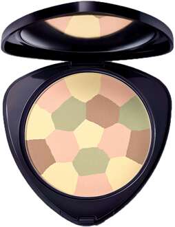 Dr. Hauschka Kleurcorrectiepoeder 02 Kalmerend - 8g voor Stralende Huid - One Size