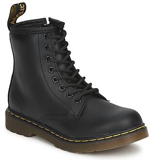 Dr. Martens 1460 J Black Softy leren veterboots zwart - 35
