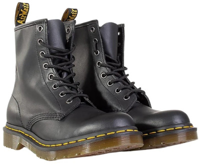 Dr Martens 1460 Nappa Unisex Veterboots - Zwart - Maat 38