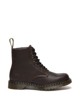 Dr. Martens 1460 Pascal Warm Lined 8 Eye Leren Bruine Laarzen