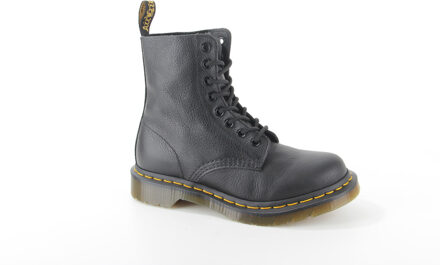 Dr. Martens 1460 Smooth Black - Zwart/Geel - Laarzen - Unisex - Maat 39