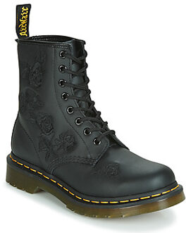 Dr. Martens 1460 Vonda Mono Dames Veterboots - Zwart - Maat 40