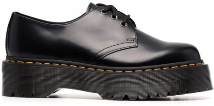 Dr. Martens 1461 Quad Zwart Geel Schoenen Dr. Martens , Black , Dames - 40 Eu,36 Eu,38 EU