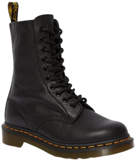 Dr. Martens 1490 22524001, Vrouwen, Zwart, Trekkinglaarzen maat: 37 EU