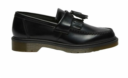 Dr. Martens Adrian Leren Instappers met Kwastje Dr. Martens , Black , Dames - 40 Eu,37 EU