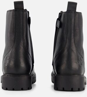 Dr. Martens Delaney Meisjes Veterboots - Zwart lak - Maat 34