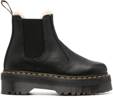 Dr. Martens Dr- Martens 2976 Quad chelsea boot van leer Zwart - 38