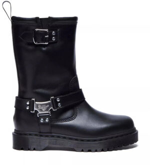 Dr. Martens Dr. martens anistone hi biker boot black biker boots dames Zwart - 41