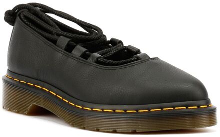 Dr. Martens Elphie II Virginia Dames Schoenen Van Zwart Leer - EU 40 / UK 6.5