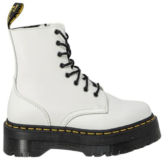 Dr. Martens Jadon Dames Veterboots - Wit - Maat 37