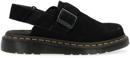 Dr. Martens Jorge II Zwarte Suède Muiltjes Dr. Martens , Black , Heren - 40 Eu,44 Eu,41 Eu,43 Eu,42 EU