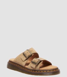 Dr. Martens Josef Suede Bruine Sandalen - EU 44