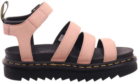 Dr. Martens Klassieke Leren Sandalen Dr. Martens , Pink , Dames - 39 Eu,40 Eu,41 EU