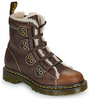 Dr. Martens Laarzen Dr. Martens 1460 Lace to Toe Boot Dark Brown Grizzly" Bruin - 37,38,39,40,41