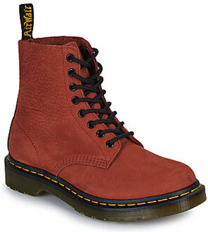 Dr. Martens Laarzen Dr. Martens 1460 Pascal 8 Eye Boot Russet Red Milled Nubuck RB" Oranje - 36,37,38,39,41,43