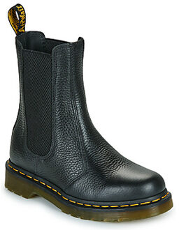 Dr. Martens Laarzen Dr. Martens 2976 Hi Chelsea Boot Black Milled Nappa" Zwart - 36,37,38,39,40,41,42,43